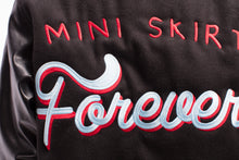 Load image into Gallery viewer, Mini Skirts Forever Varsity Jacket
