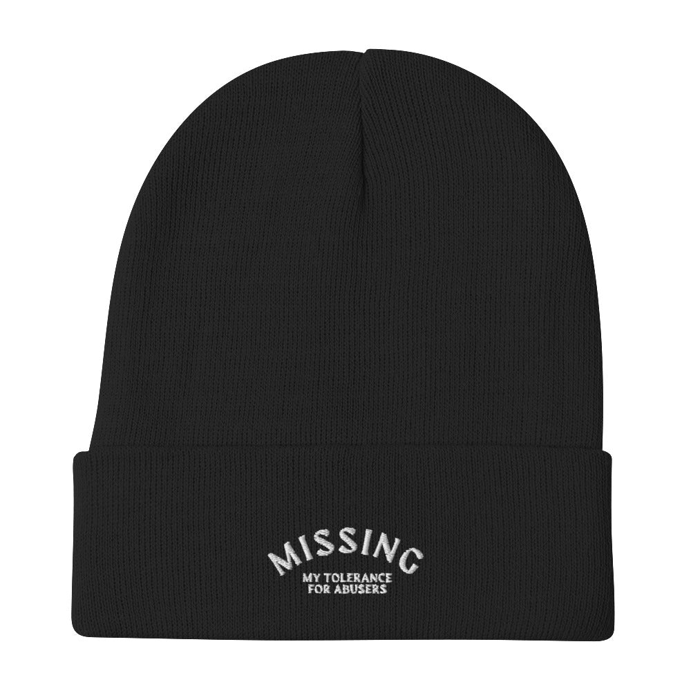 Missing Beanie (avail in Gray & Black)